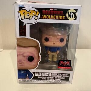 Marvel Deadpool Wolverine Wade Wilson Funko Pop 1470